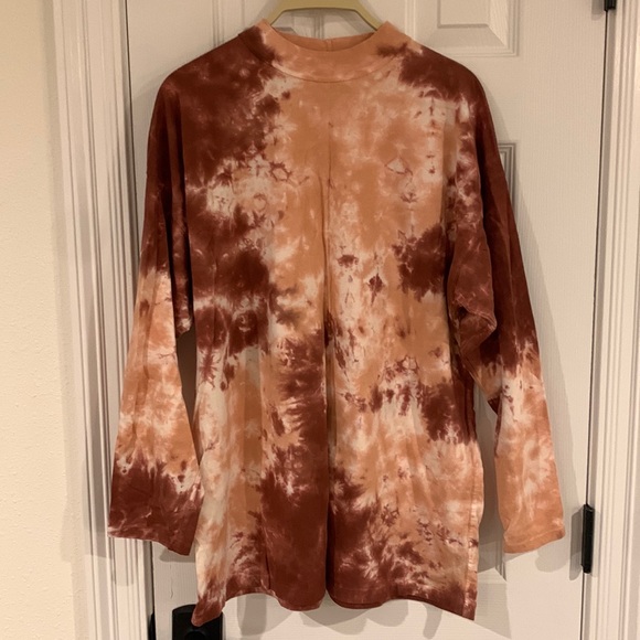 Free People long sleeve tunic T shirt - Picture 1 of 2